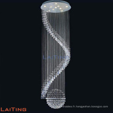 Pendentif en cristal de chandelier de corde de chanvre en aluminium 92018